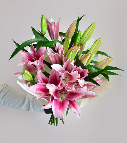 Pink Lillies