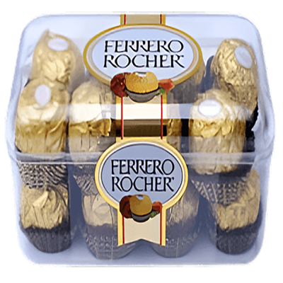 16 Pcs Ferrero Rocher Box