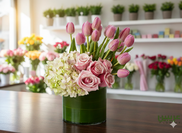 Beautiful Pink Tulips