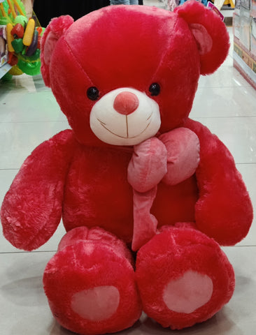 3 Feet Dark Pink Teddy