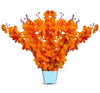 Orange  Mokara Orchids