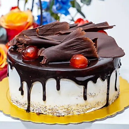 Delicious Half Kg Black Forest Cake