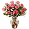 Premium Long Stem Pink Roses