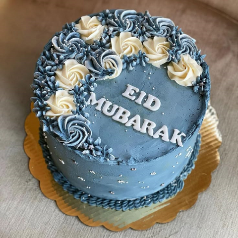 Eid Mubarak Chocolate Cake