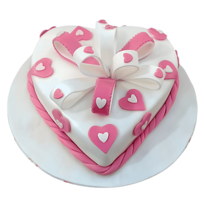 Heart Soft Plush Cake