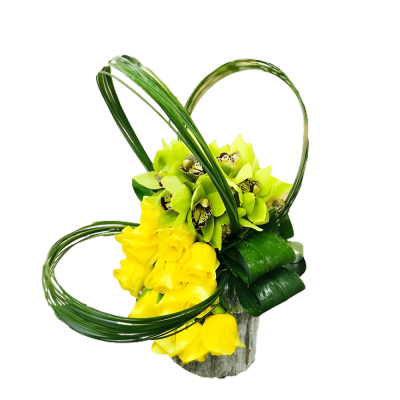 Yellow and Green Bouquet