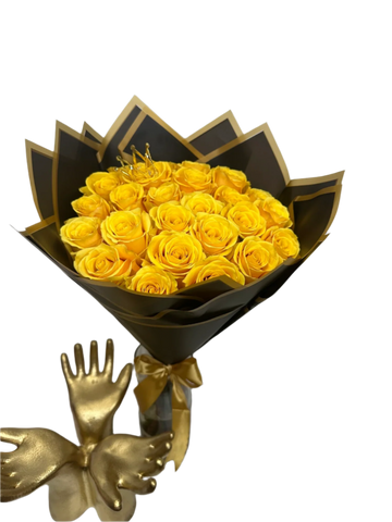 Stems of Yellow Roses