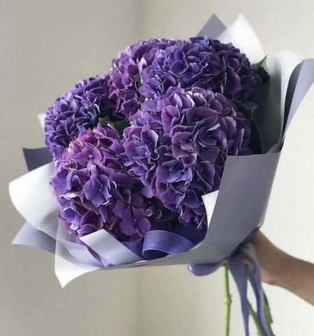 Purple Hydrangea Bouquet