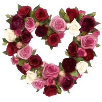 Heart Shape Roses