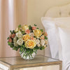 Vase with 40 Stems of Yellow & White roses