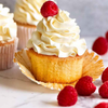 Vanilla-cupcakes With Cheery