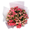 Deeply Pink Spray Rose Boquet