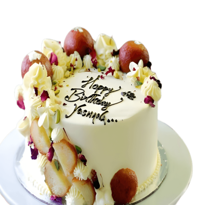 Gulab Jamun Cake