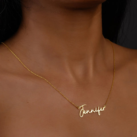 Letters Gold Chain