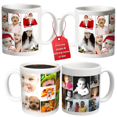 Personalized Photo Collage Mug Combo