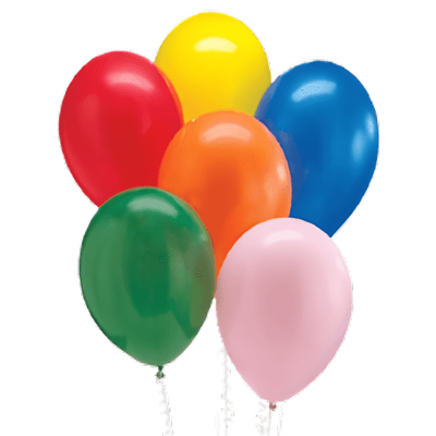 Mixed Color Balloons