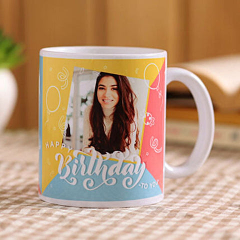 Personalized Happy Birthday Mug