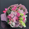 Pink Mixed Flowers Hand Bouquet