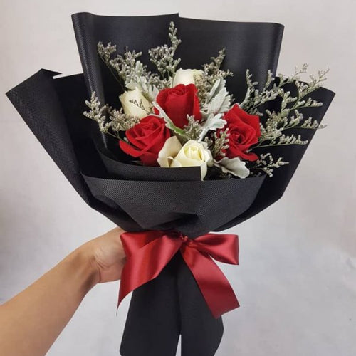 Red and White Bouquet