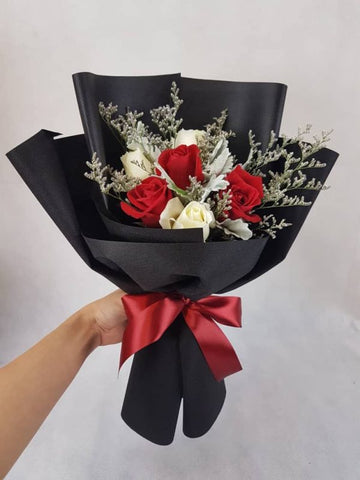 Red and White Bouquet