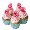 Rose Cup Cakes