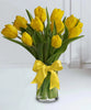 Sunny Yellow Tulips