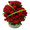 Bunch with  100 Red Roses