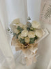 White Rose Hand Bouquet