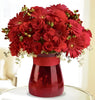 Red Roses , Carnations & Gerberas